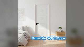 Puerta interior de WPC Durable Resistente a la humedad Insonorizada