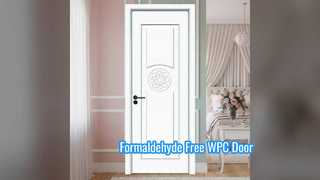 Puerta interior de WPC sin formaldehído duradera
