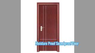 Puerta hueca de WPC, insonorizada y resistente a la humedad