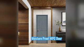 Puerta hueca duradera de WPC resistente a la humedad