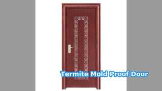 Durable a prueba de moho de termitas de puerta hueca de WPC